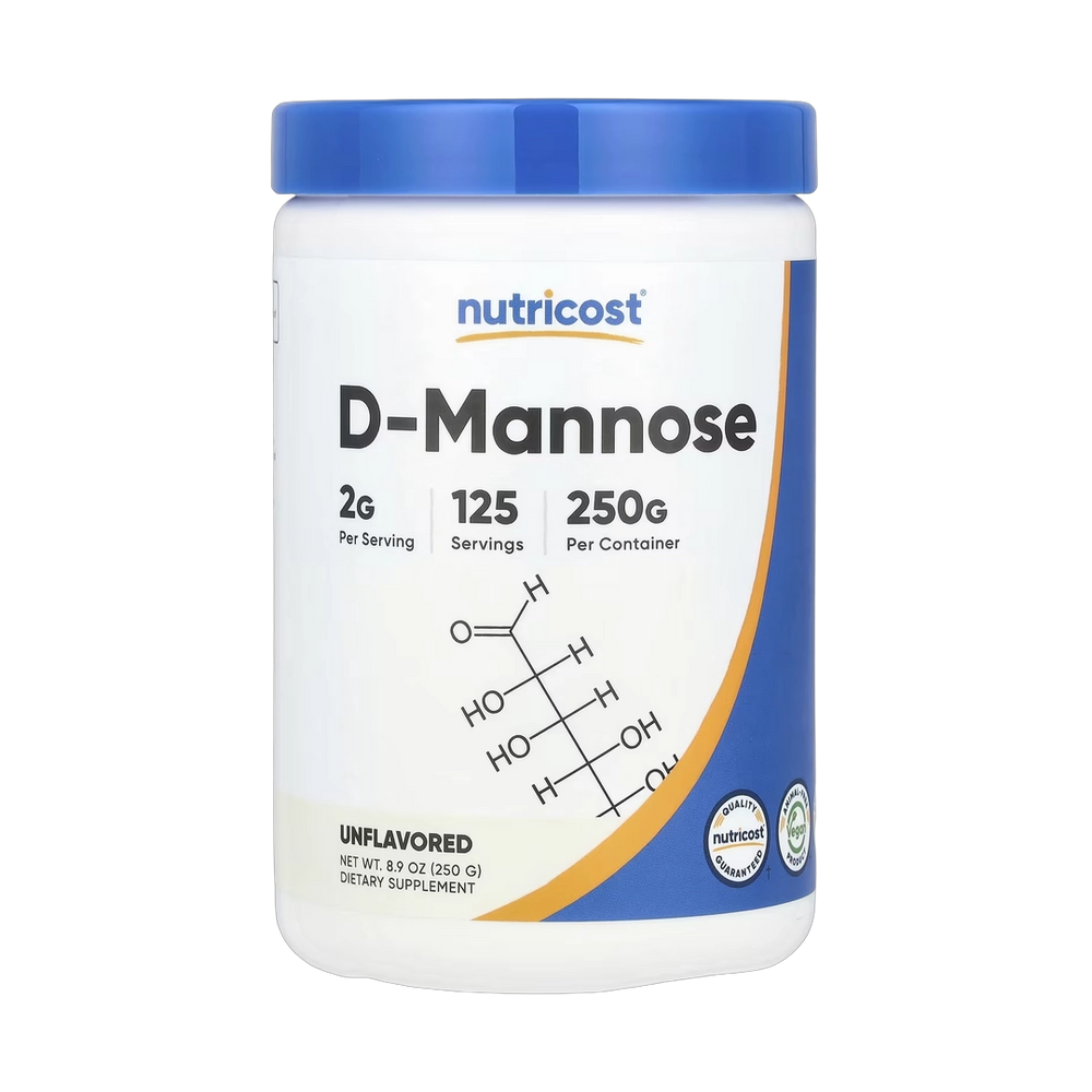 Nutricost, D-Mannose, Unflavored, 8.9 oz, 250 g