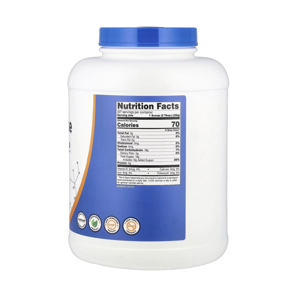 Nutricost, Dextrose, Unflavored, 10 lb, 4,536 g