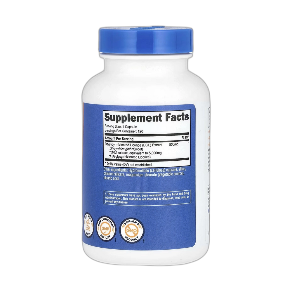 Nutricost, DGL, 5,000 mg, 120 Capsules