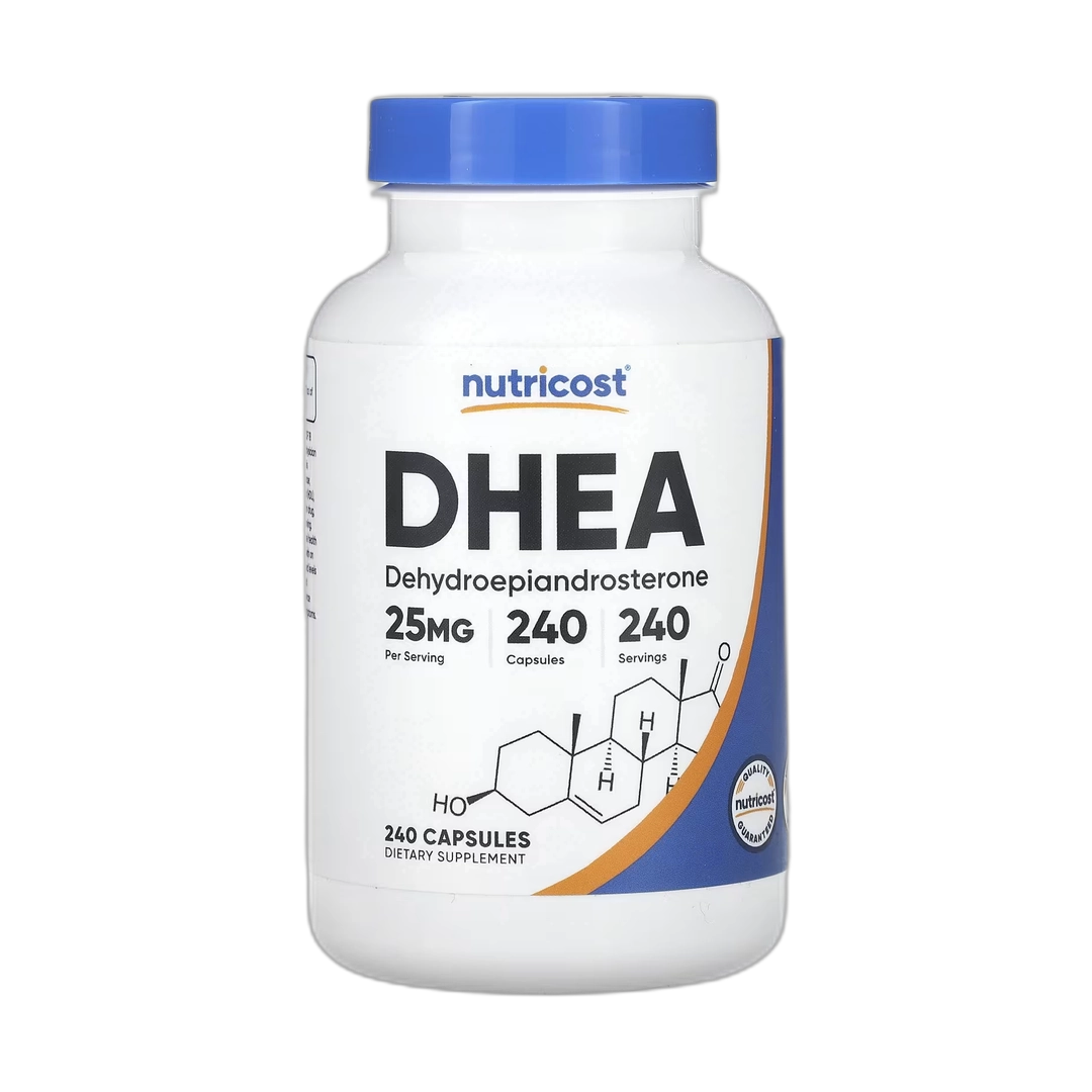 Nutricost, DHEA, 25 mg, 240 Capsules