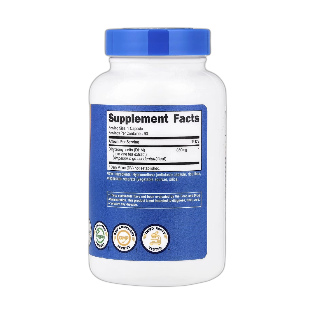 Nutricost, DHM, 350 mg, 90 Capsules