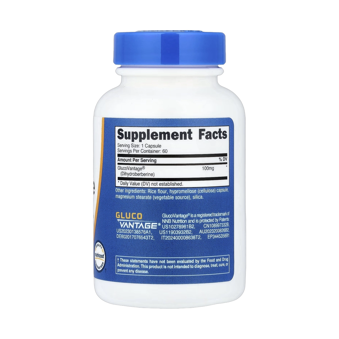 Nutricost, Dihydroberberine, 100 mg , 60 Capsules