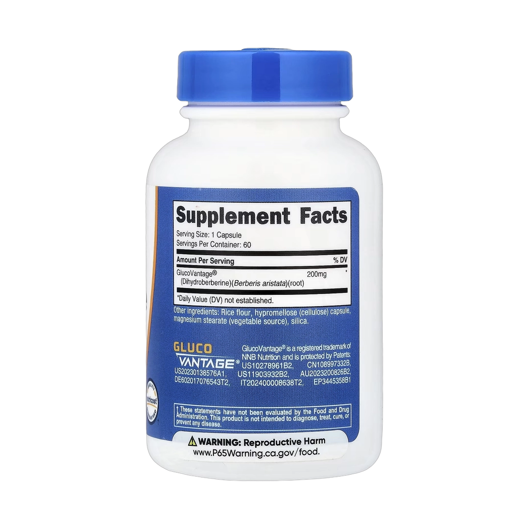 Nutricost, Dihydroberberine, 200 mg, 60 Capsules