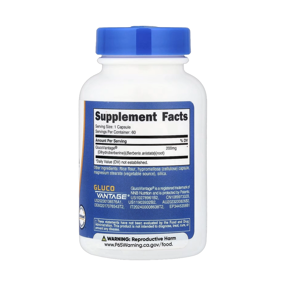 Nutricost, Dihydroberberine, 200 mg, 60 Capsules
