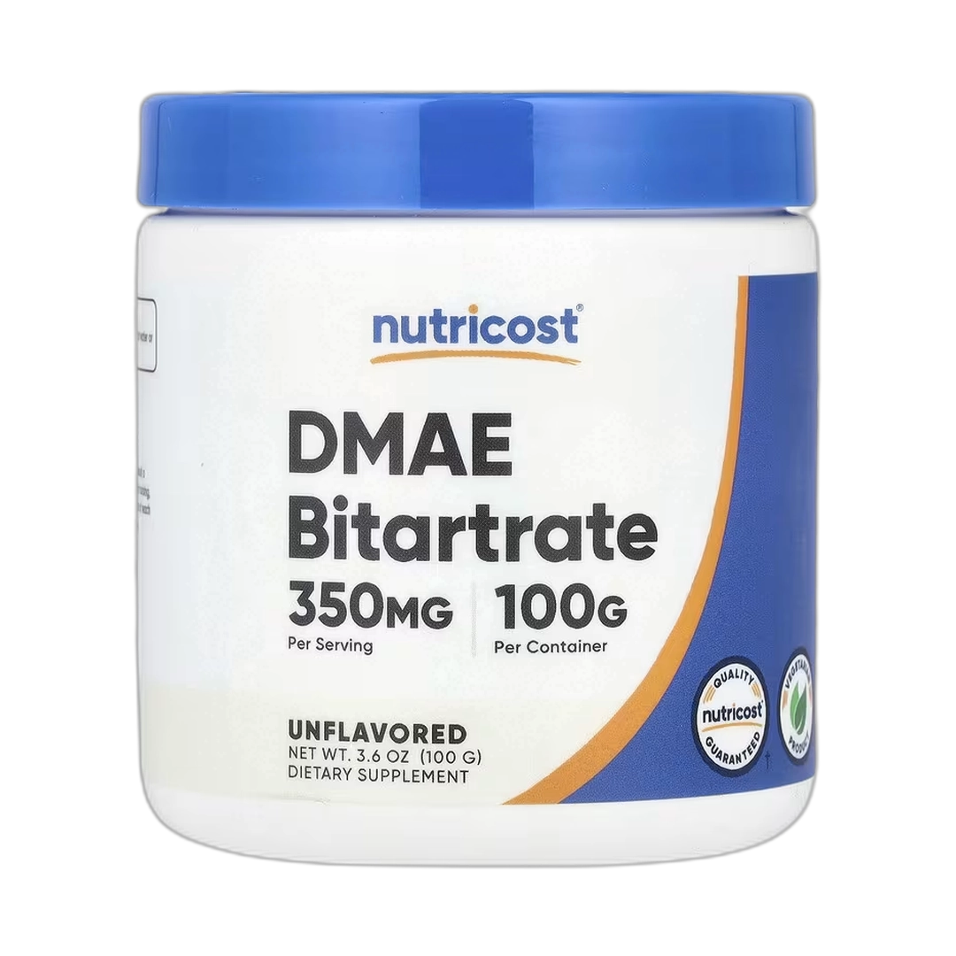 Nutricost, DMAE Bitartrate, Unflavored, 3.6 oz, 100 g