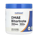 Nutricost, DMAE Bitartrate, Unflavored, 3.6 oz, 100 g