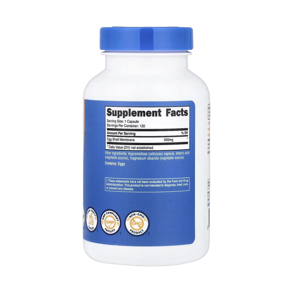 Nutricost, Egg Shell Membrane, 500 mg, 120 Capsules