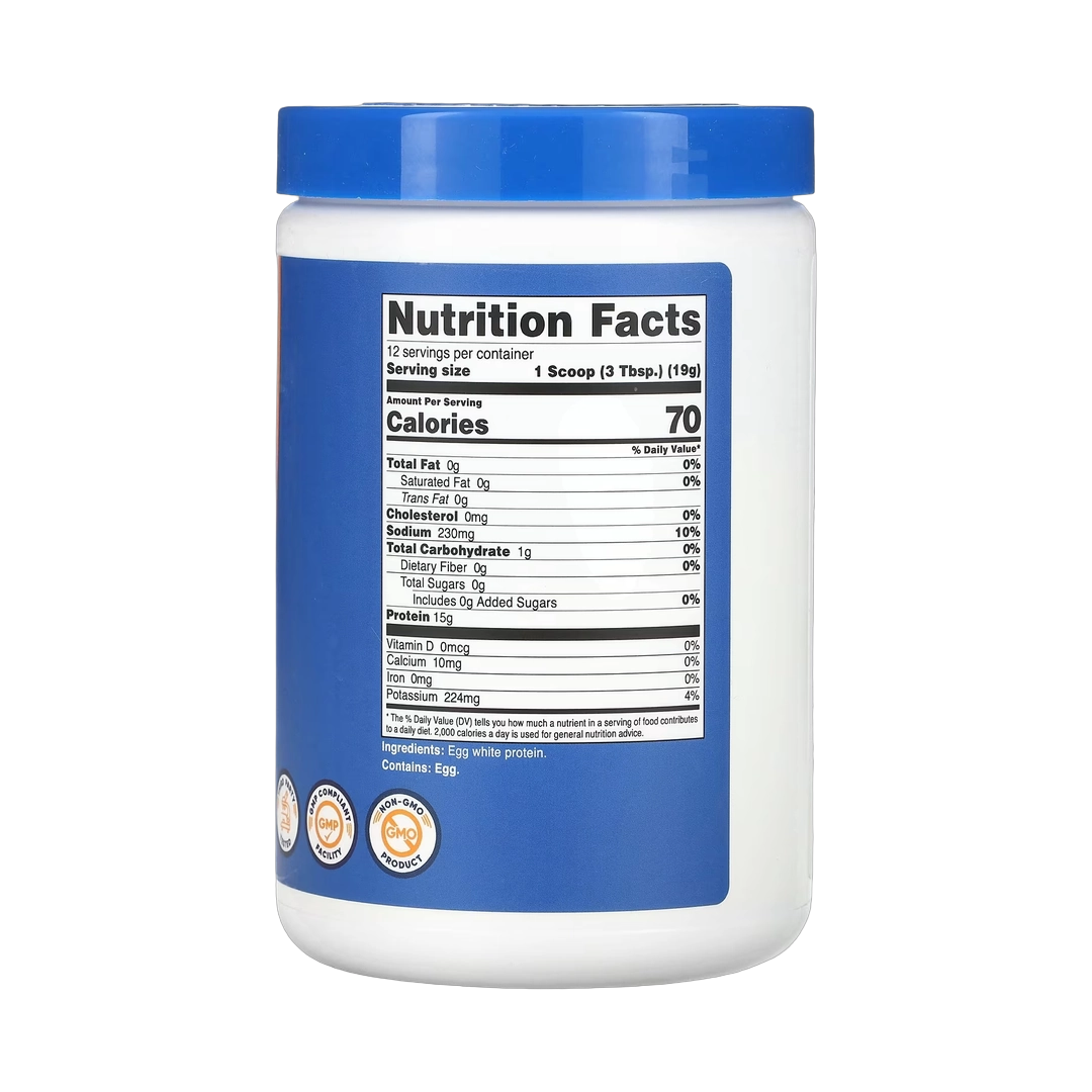 Nutricost, Egg White Protein, Unflavored, 8.1 oz, 227 g