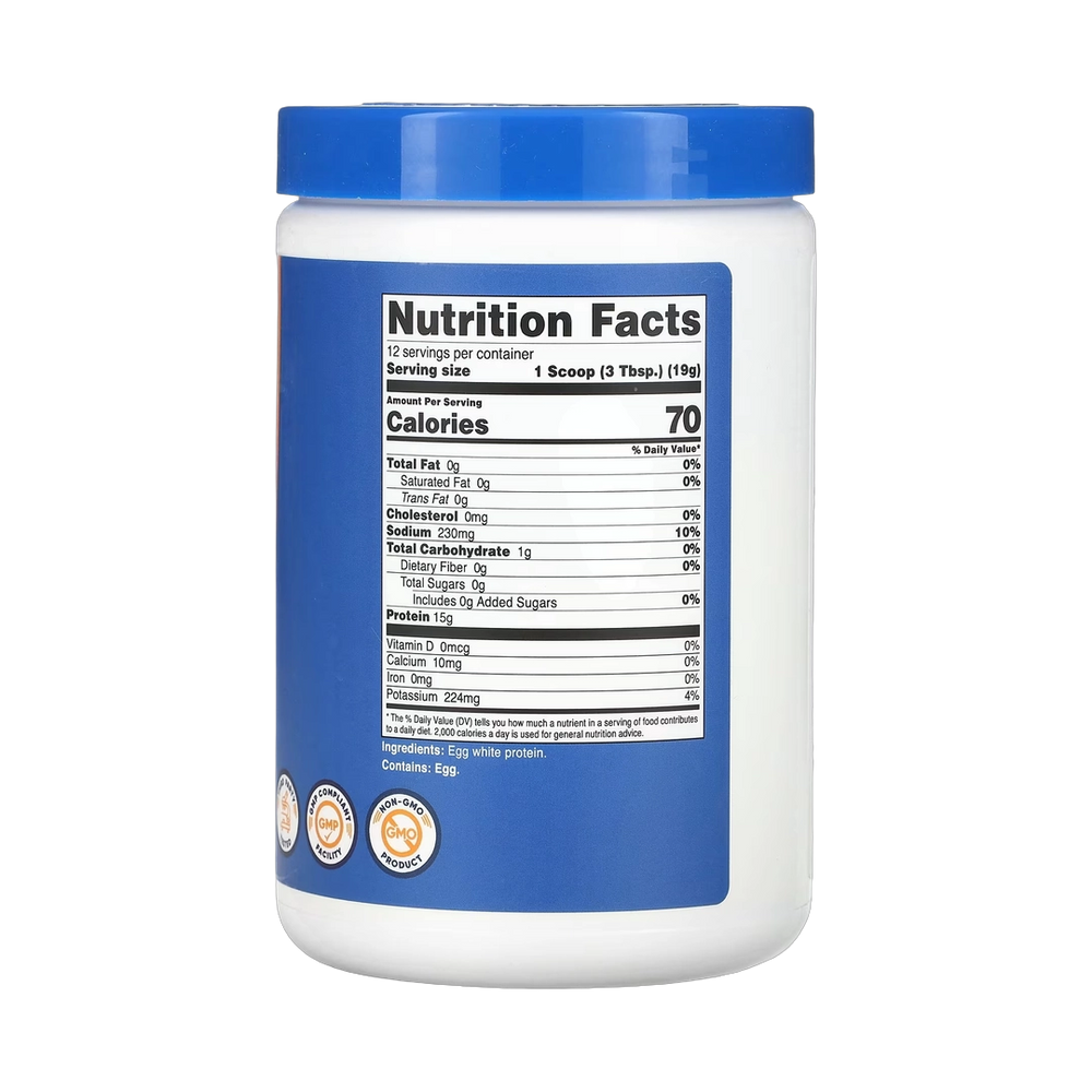 Nutricost, Egg White Protein, Unflavored, 8.1 oz, 227 g