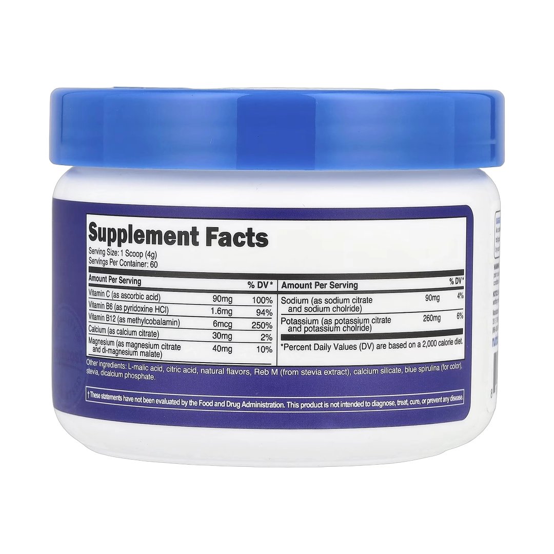 Nutricost, Electrolytes, Advanced Hydration Complex, Blue Raspberry, 8.4 oz, 234 g