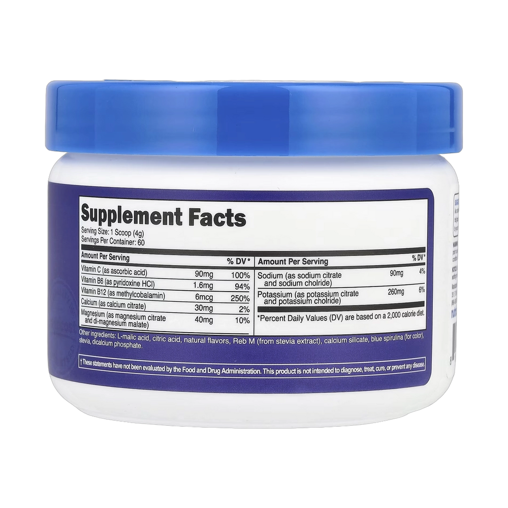 Nutricost, Electrolytes, Advanced Hydration Complex, Blue Raspberry, 8.4 oz, 234 g