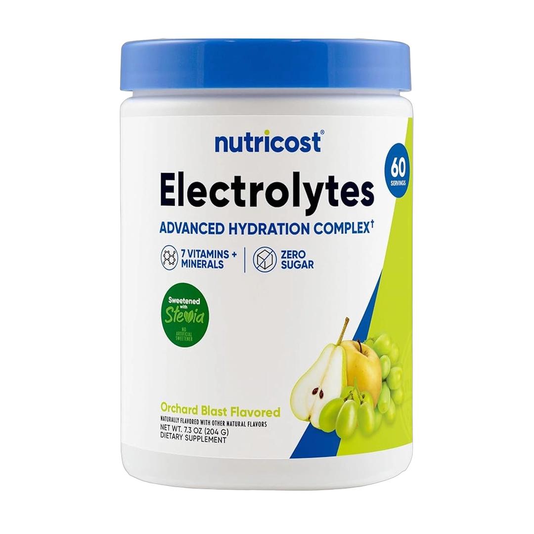 Nutricost, Electrolytes, Complex Powder, Orchard Blast, 7.3 oz, 204 g