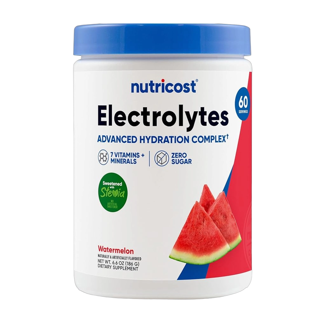 Nutricost, Electrolytes, Complex Powder, Watermelon, 6.6 oz, 186 g