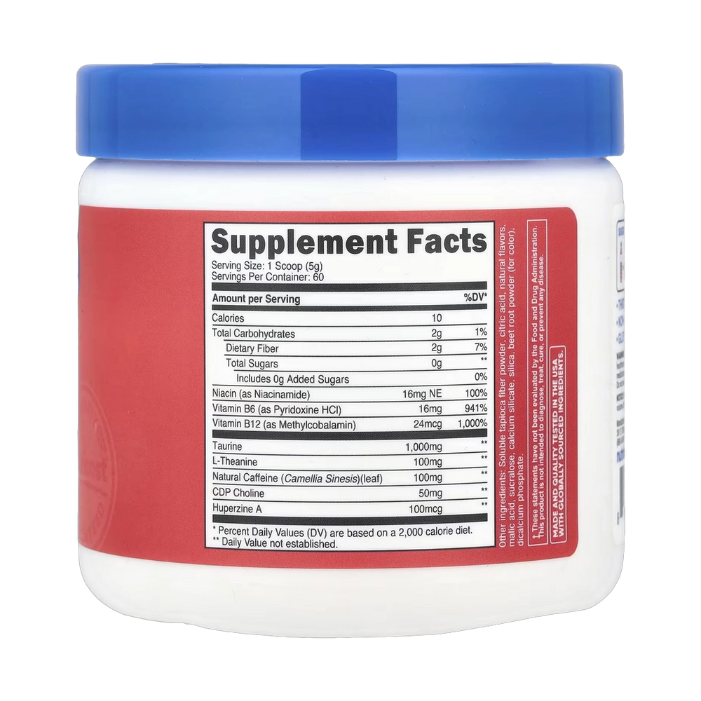 Nutricost, Energy, Clean Energy Powder, Strawberry Kiwi, 10.7 oz, 300 g