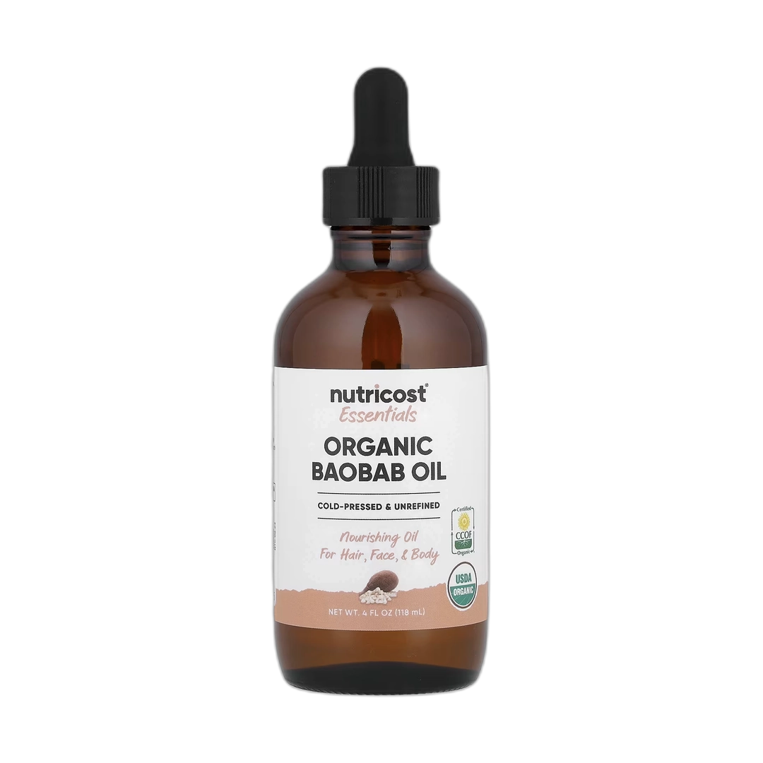 Nutricost, Essentials, Organic Baobab Oil, 4 fl oz, 118 ml