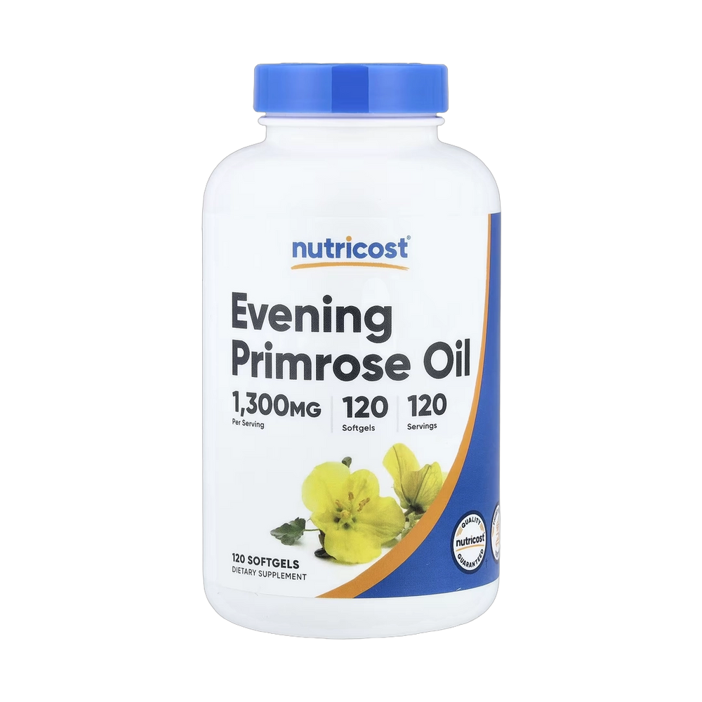 Nutricost, Evening Primrose Oil, 1,300 mg, 120 Softgels