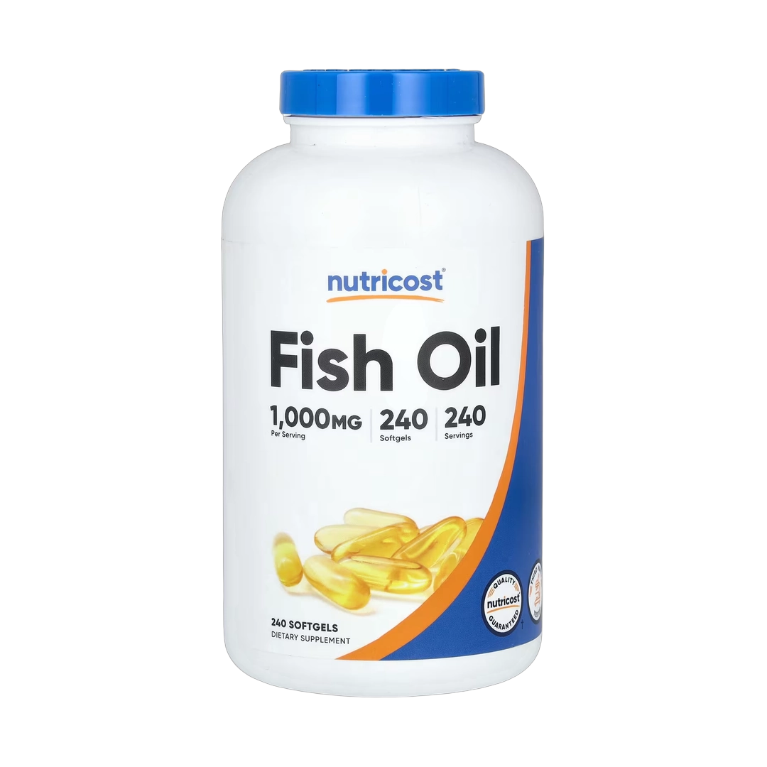 Nutricost, Fish Oil, 1,000 mg , 240 Softgels