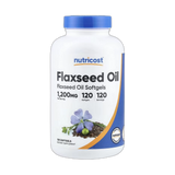 Nutricost, Flaxseed Oil, 1,200 mg, 120 Softgels