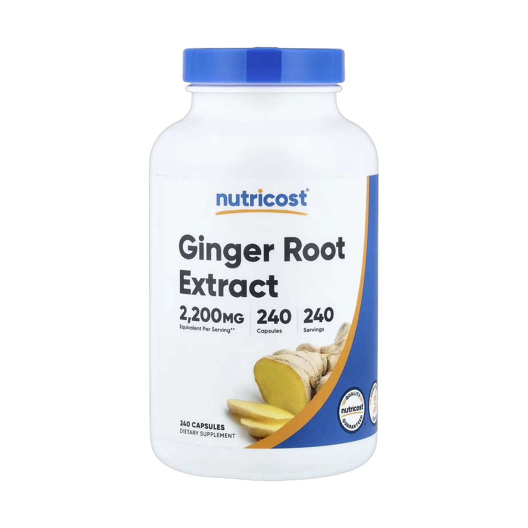Nutricost, Ginger Root Extract, 240 Capsules