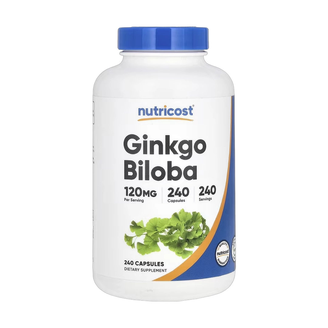 Nutricost, Ginkgo Biloba, 120 mg, 240 Capsules