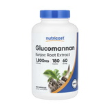 Nutricost, Glucomannan Konjac Root Extract, 180 Capsules
