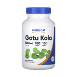 Nutricost, Gotu Kola, 500 mg, 180 Capsules