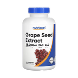 Nutricost, Grape Seed Extract, 28,000 mg , 240 Capsules
