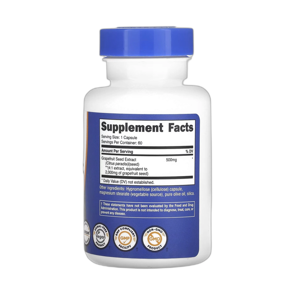 Nutricost, Grapefruit Seed Extract, 2,000 mg, 60 Capsules