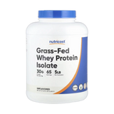Nutricost, Grass-Fed Whey Protein Isolate, Unflavored, 5 lb, 2,268 g