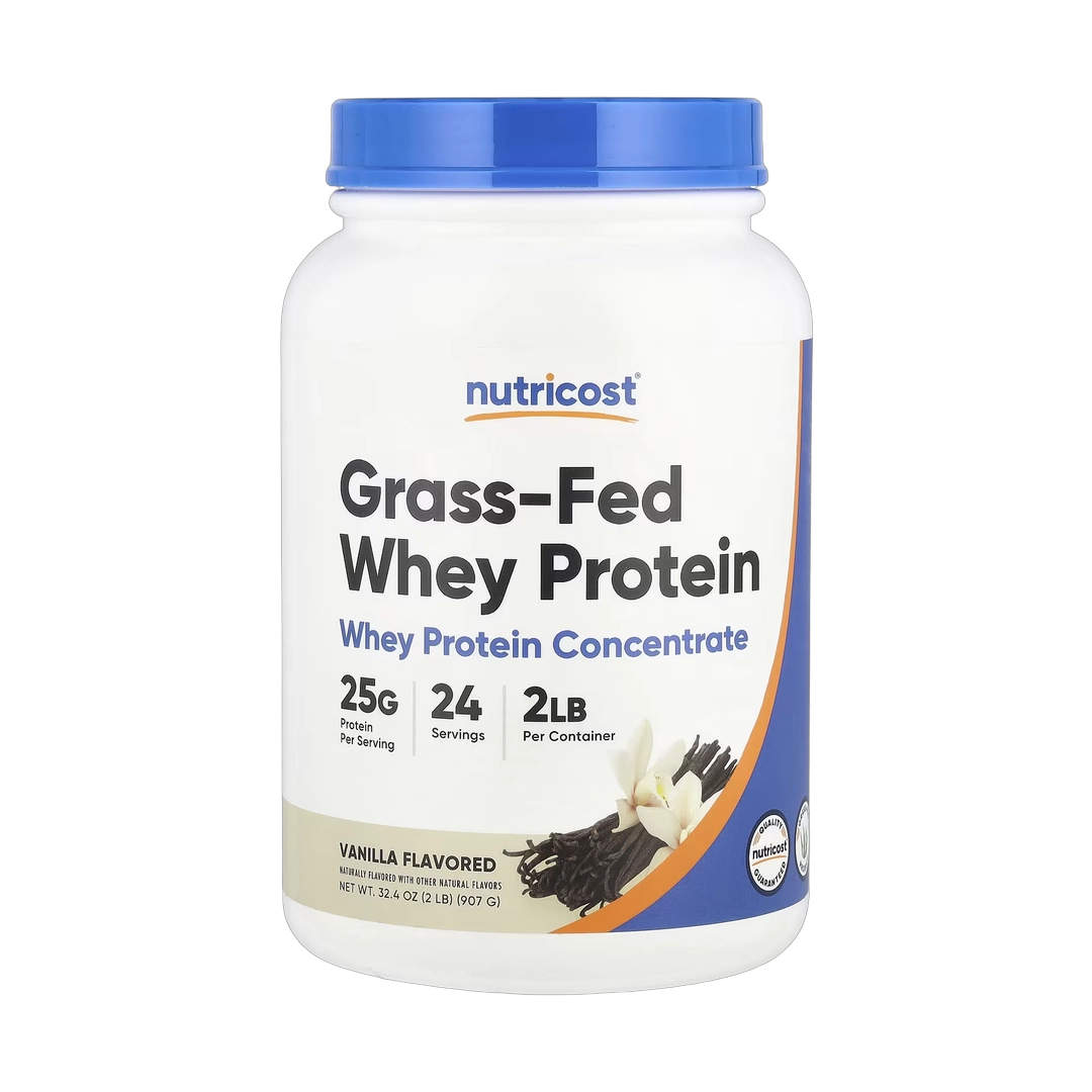 Nutricost, Grass-Fed Whey Protein, Vanilla , 2 lb, 907 g