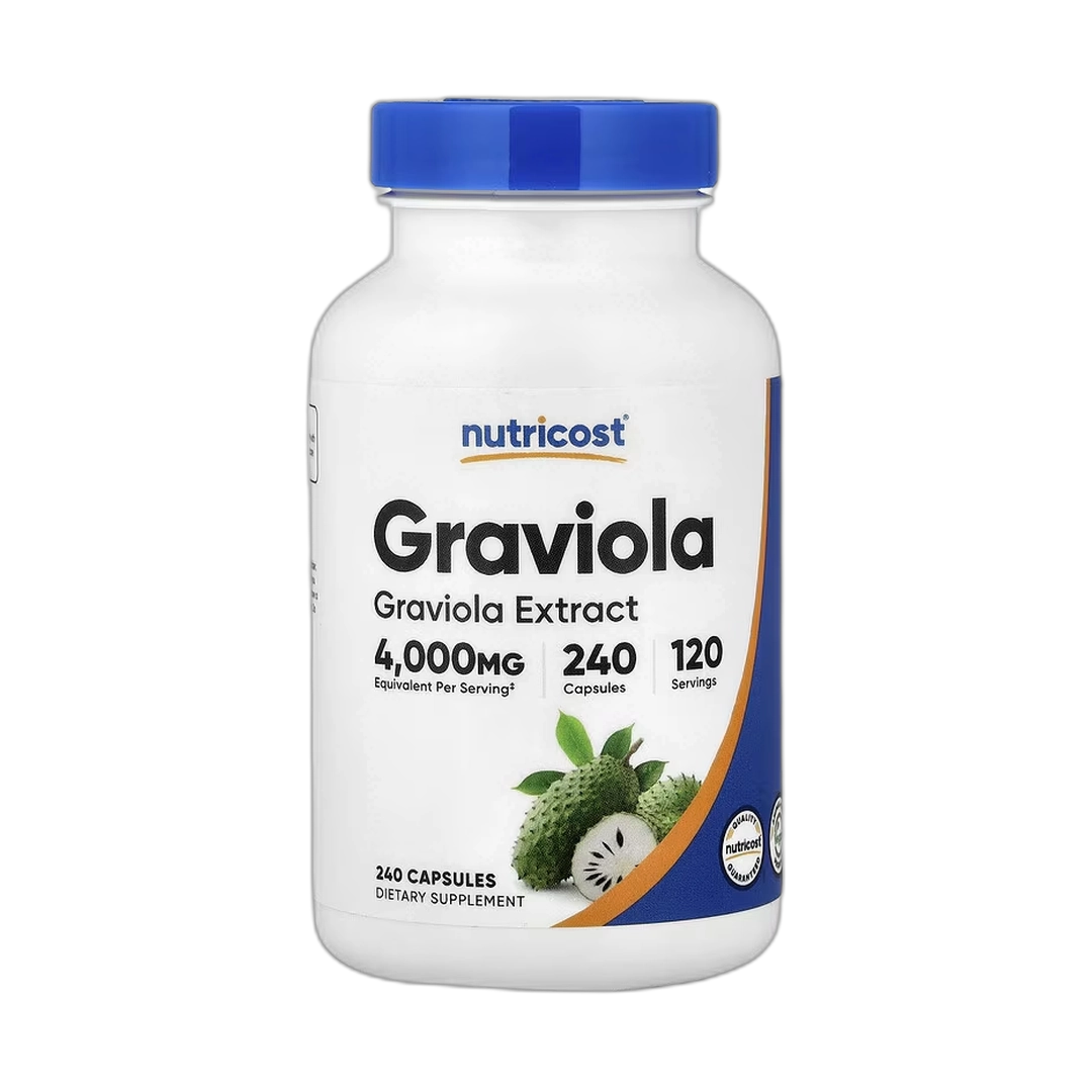 Nutricost, Graviola, 240 Capsules
