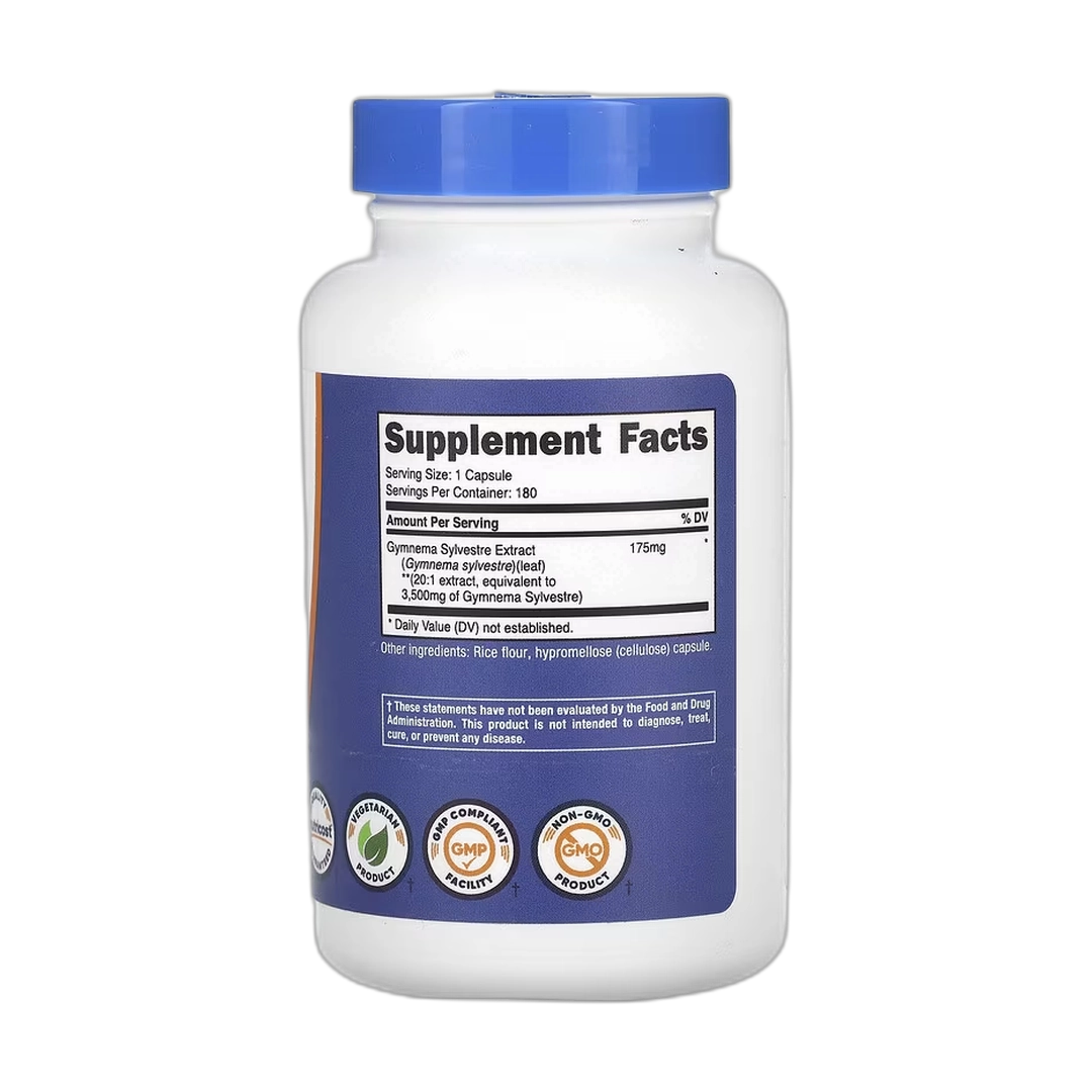 Nutricost, Gymnema Sylvestre, 3,500 mg, 180 Capsules