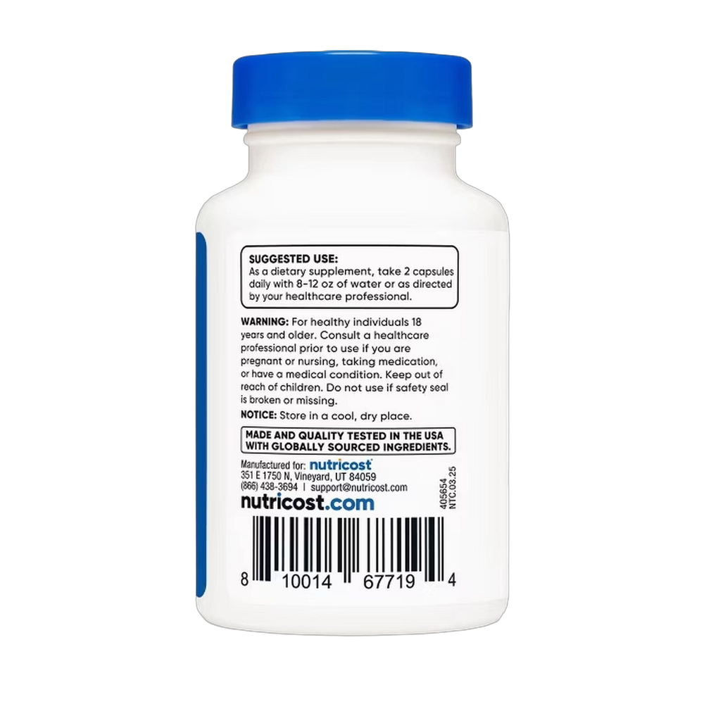 Nutricost, HMB 1,000mg, 60 Capsules