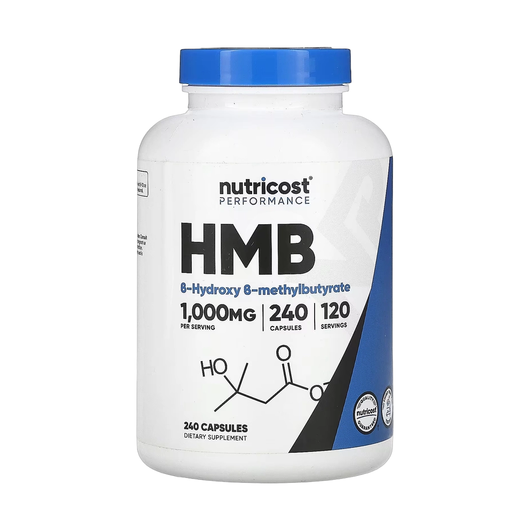 Nutricost, HMB, B-Hydroxy-B-methylbutyrate, 240 Capsules