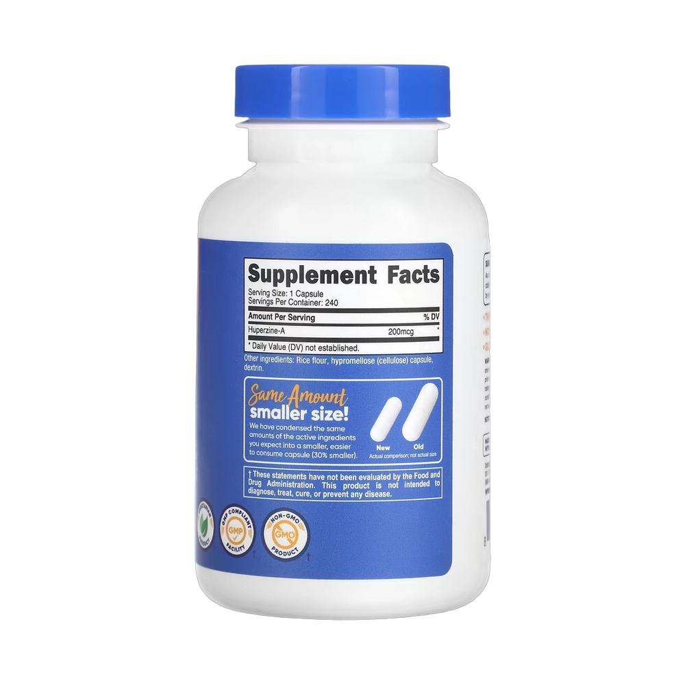 Nutricost, Huperzine-A, 200 mcg , 240 Capsules