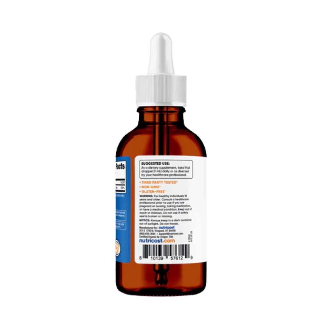 Nutricost, Ionic Zinc, liquid Drops, 4 fl. Oz, 120 ml