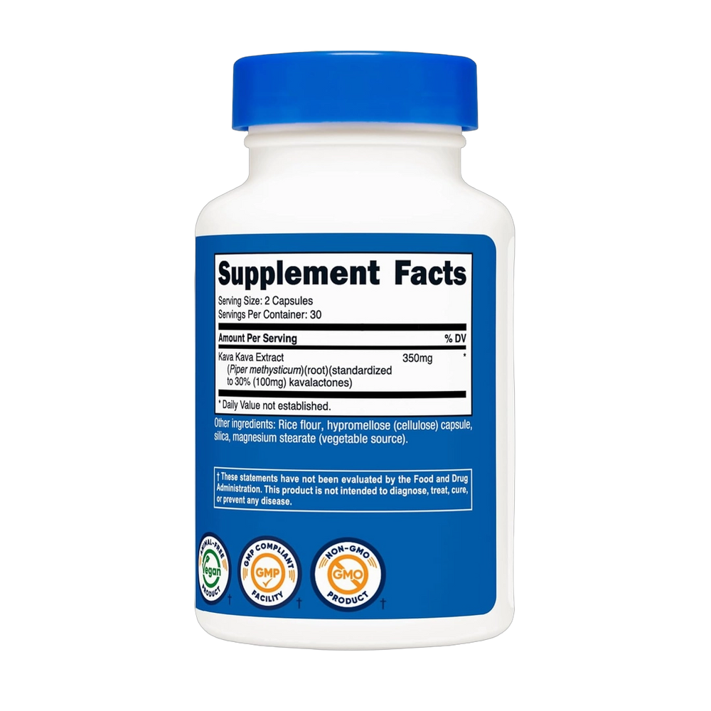 Nutricost, Kava Kava, 350 MG Per Serving, 60 Capsules
