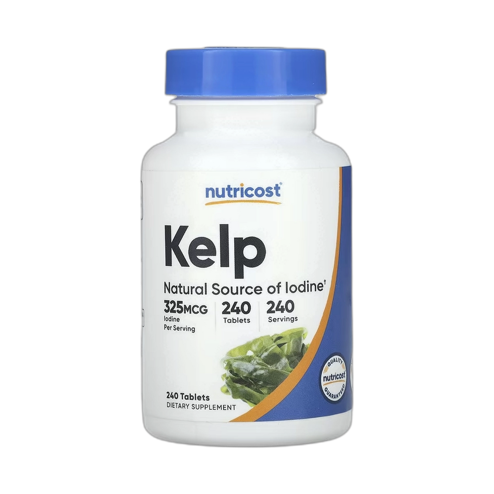 Nutricost, Kelp, 325 mcg, 240 Tablets