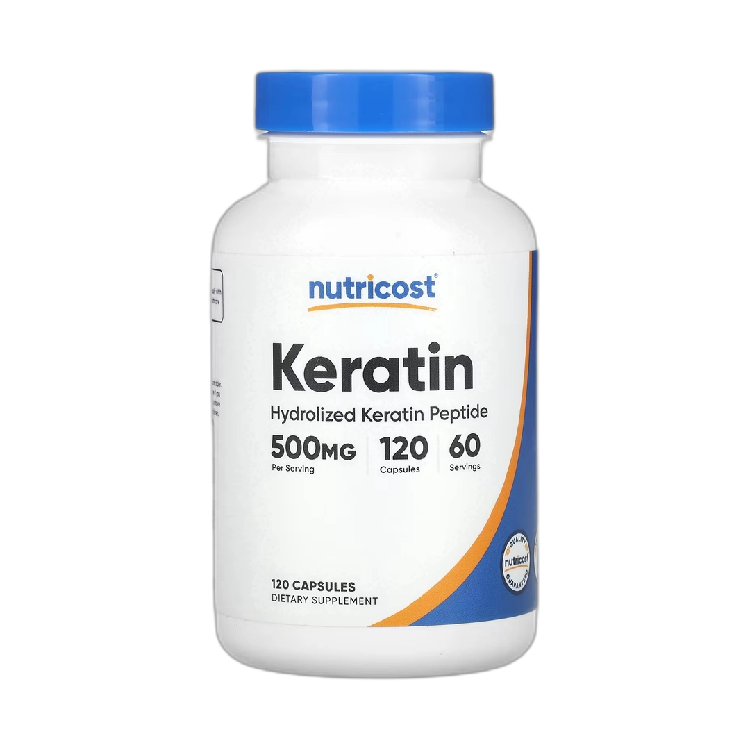 Nutricost, Keratin, 120 Capsules