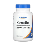 Nutricost, Keratin, 120 Capsules