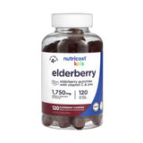 Nutricost, Kids, Elderberry, Ages 4+, 1,750 mg, 120 Gummies