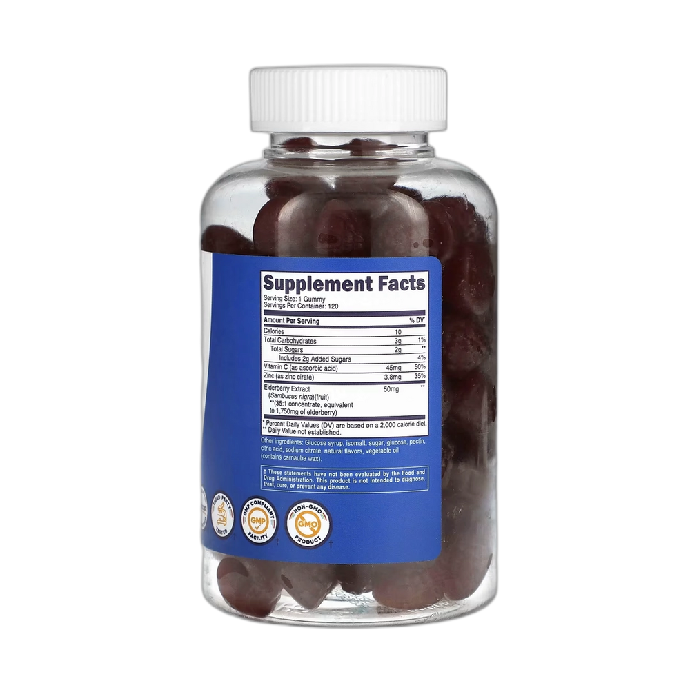 Nutricost, Kids, Elderberry, Ages 4+, 1,750 mg, 120 Gummies