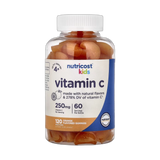 Nutricost, Kids, Vitamin C Gummies, Ages 4+, Orange, 120 Gummies