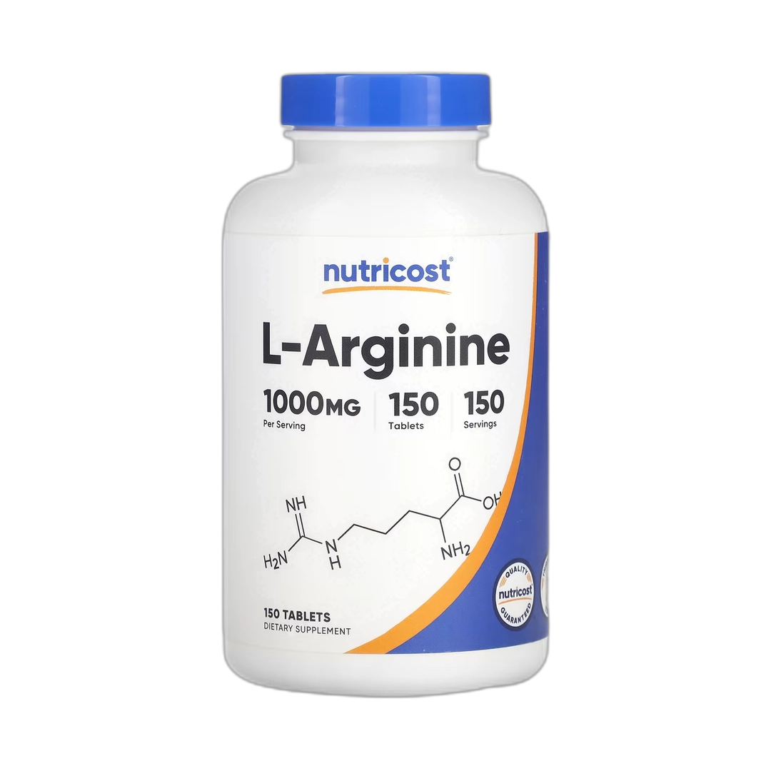 Nutricost, L-Arginine, 1,000 mg, 150 Tablets