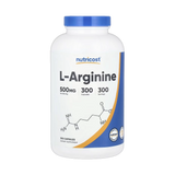 Nutricost, L-Arginine, 500 mg, 300 Capsules