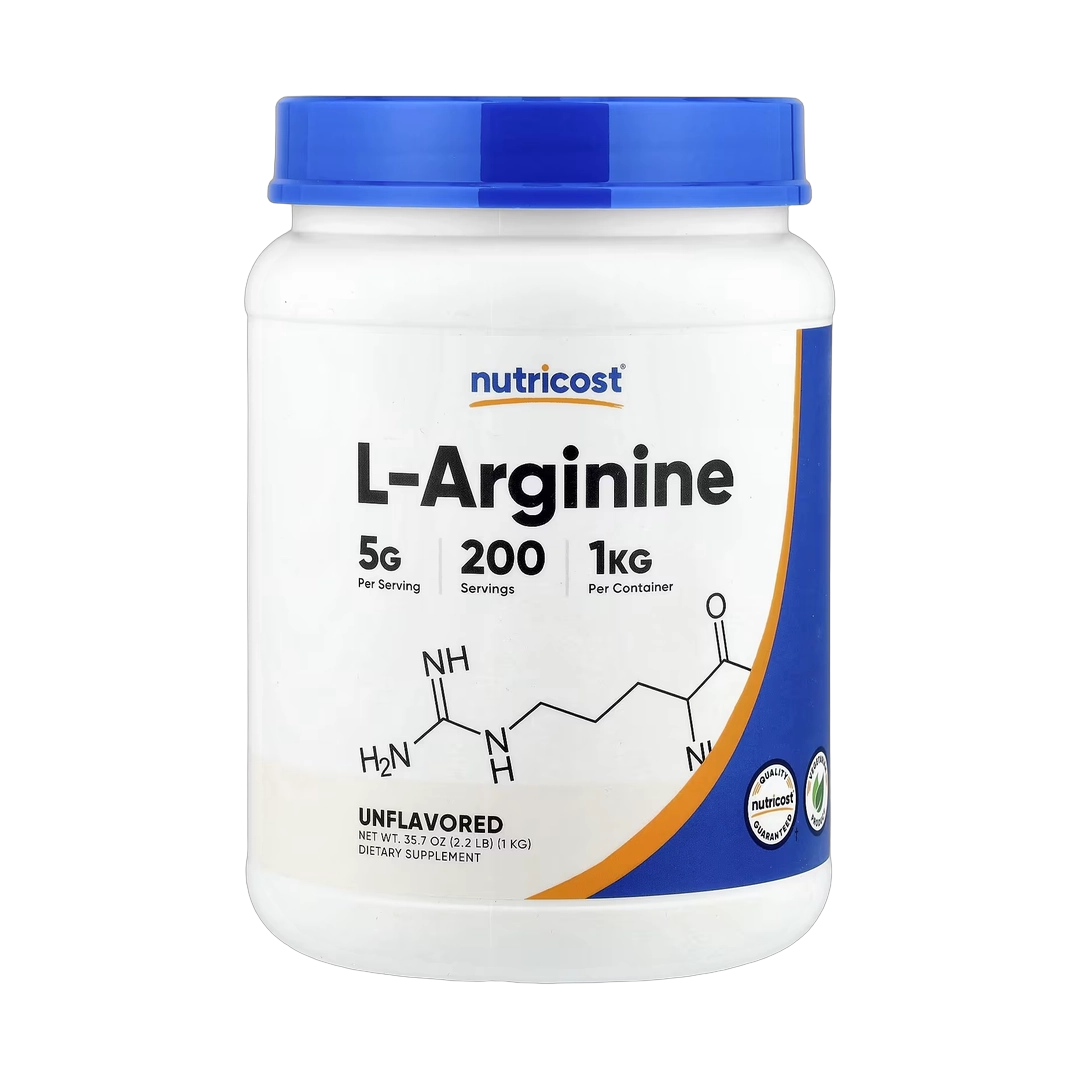 Nutricost, L-Arginine, Unflavored, 35.7 oz, 1 kg