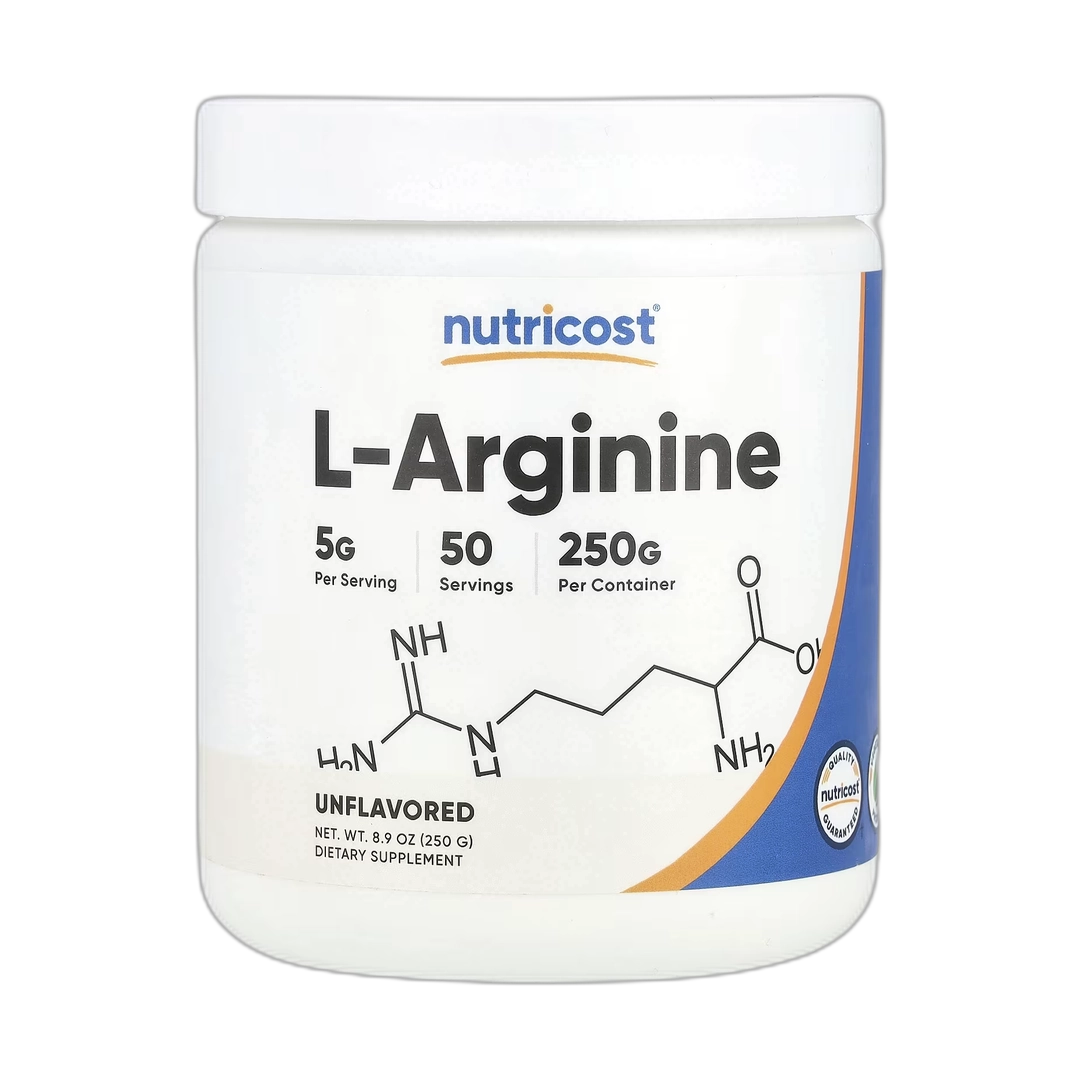 Nutricost, L-Arginine, Unflavored, 8.9 oz, 250 g