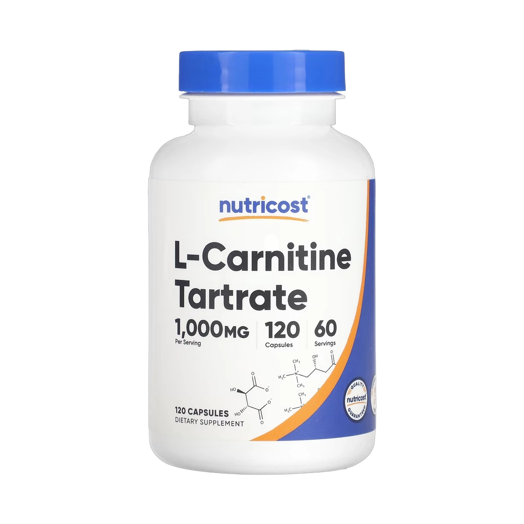 Nutricost, L-Carnitine Tartrate, 120 Capsules
