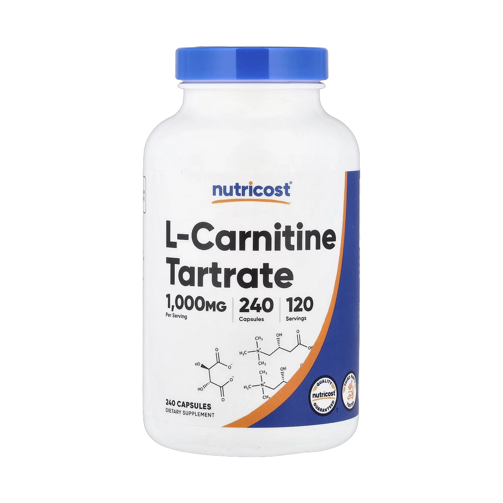 Nutricost, L-Carnitine Tartrate, 240 Capsules
