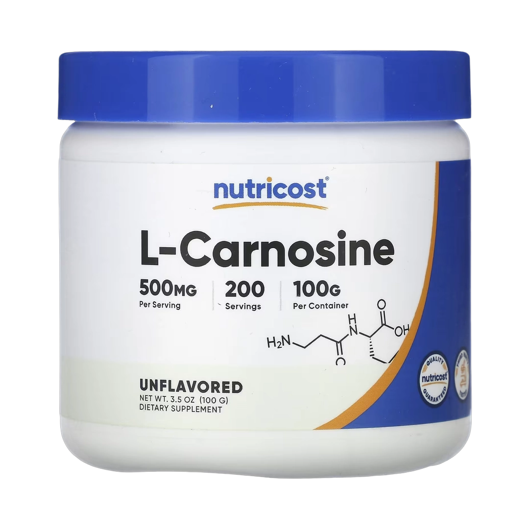 Nutricost, L-Carnosine, Unflavored, 3.5 oz, 100 g